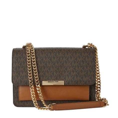 michael kors gusset schoudertas l truffle|Michael Kors Michael Kors Handbags .